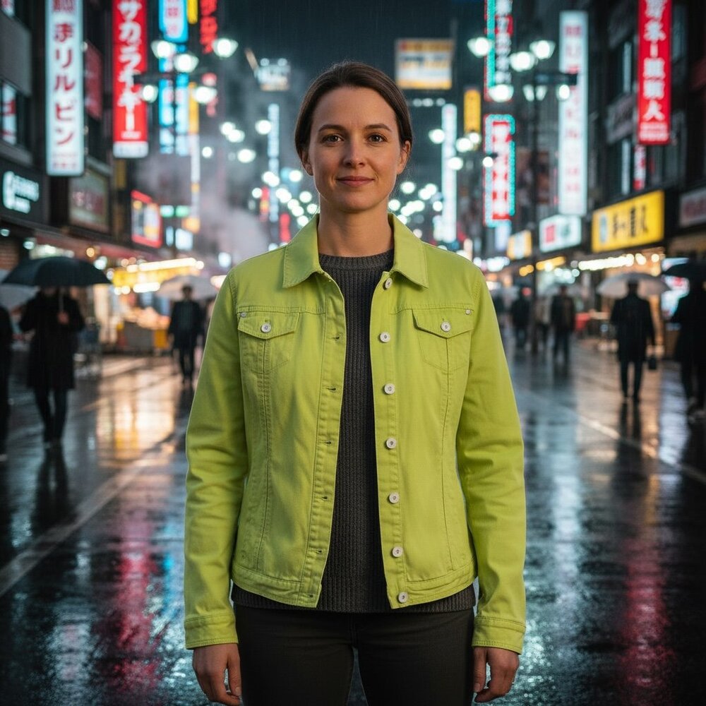 Chico's Women's Spring Green Light-Weight Jacket